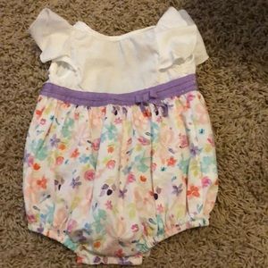 Max studio floral romper